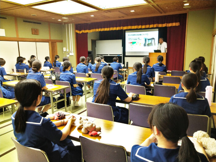 【高校】熊本市国際交流会館で体験学習を実施しました（7/15・水）