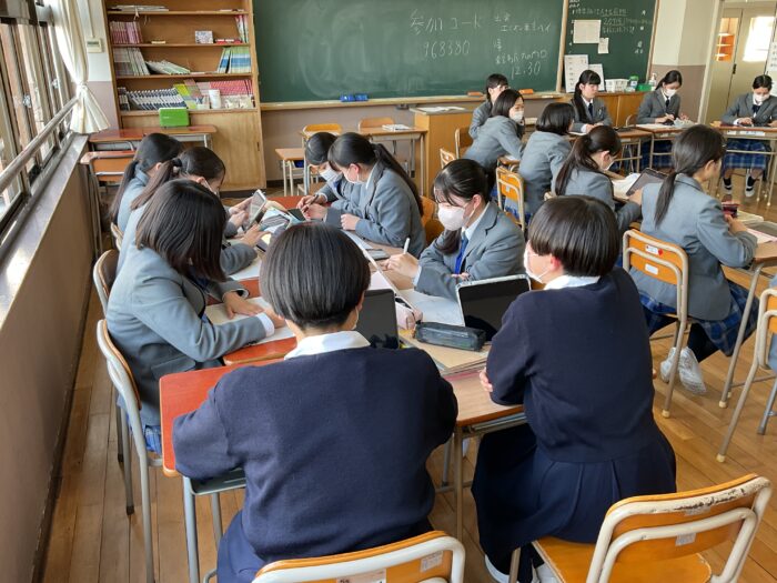 【高校】修学旅行に向けて～企業訪問事前学習を行いました～（2/19・木）