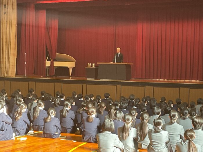 【中学・高校】令和7年度　修了式を行いました