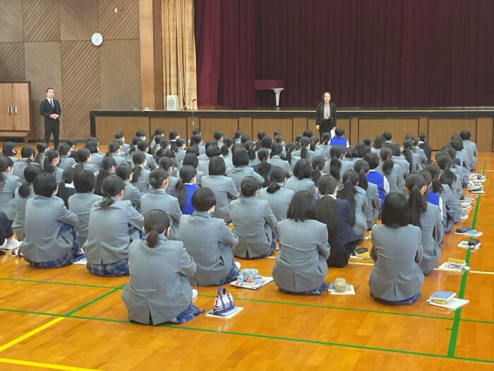 【高校】高校１年生　学年朝礼（4/13・月）