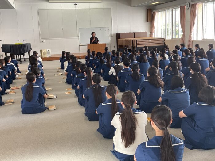 【高校】高校３年生　学年朝礼（５/19・火）