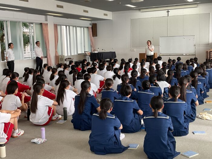【高校】高校１年生　学年朝礼（5/20・水）