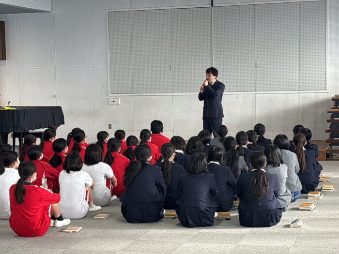 【高校】特進・特進選抜子コース　コース朝礼（3/10・火）