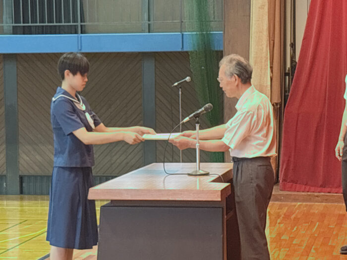 【中学・高校】全校朝礼（6/8・月）