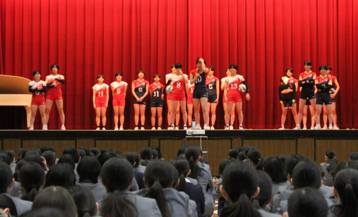 【中学・高校】対面式・部活動紹介がありました（4/9・木）