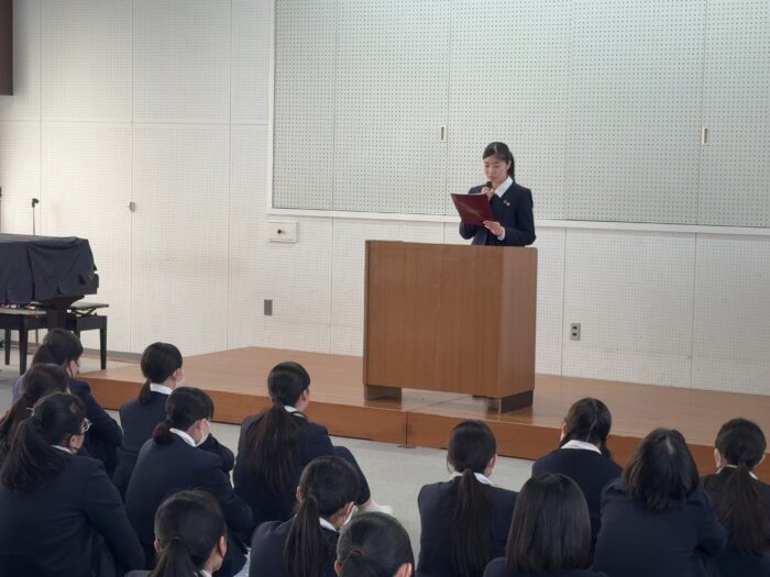 【高校】総合進学コース2年・LHR「先輩の話を聞こう」（2/19・木）