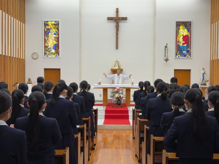 【中学】３年生・感謝の集い（3/6・金）